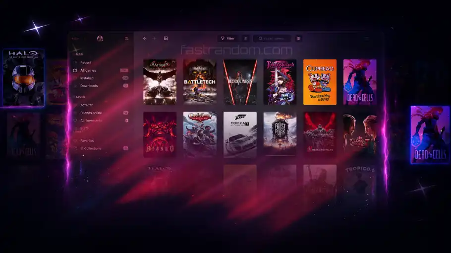 Selection of games available through the random GOG game tool